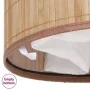 Natural oval bamboo laundry basket by vidaXL, Laundry baskets - Ref: Foro24-242727, Price: 29,98 €, Discount: %