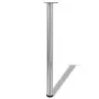 4 height-adjustable table legs 870 mm polished nickel color by vidaXL, Table legs - Ref: Foro24-242146, Price: 59,99 €, Disco...