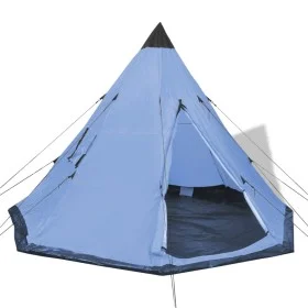Zelt für 4 Personen blau von vidaXL, Zelte - Ref: Foro24-91006, Preis: 91,09 €, Rabatt: %