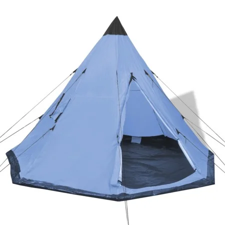 Tent for 4 people blue by vidaXL, tents - Ref: Foro24-91006, Price: 91,04 €, Discount: %