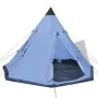 Zelt für 4 Personen blau von vidaXL, Zelte - Ref: Foro24-91006, Preis: 91,04 €, Rabatt: %
