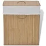 Natürlicher rechteckiger Wäschekorb aus Bambus von vidaXL, Wäschekörbe - Ref: Foro24-242725, Preis: 36,30 €, Rabatt: %