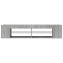 TV-Schrank mit LED-Leuchten Sonomagrau 135x39x30 cm von , TV-Möbel - Ref: Foro24-815694, Preis: 69,39 €, Rabatt: %