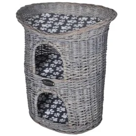 House/bed/scratcher for pets, 2 levels willow with cushion by vidaXL, Cat beds - Ref: Foro24-170223, Price: 110,96 €, Discoun...