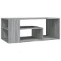 Sonoma gray plywood coffee table 100x50x40 cm by , Coffee table - Ref: Foro24-815841, Price: 64,82 €, Discount: %