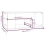 Sonoma-Couchtisch aus grauem Sperrholz, 100 x 50 x 40 cm von , Couchtisch - Ref: Foro24-815841, Preis: 63,74 €, Rabatt: %