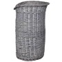 Casa/cama/rascador para mascotas 2 niveles sauce con cojín de vidaXL, Camas para gatos - Ref: Foro24-170223, Precio: 143,43 €...