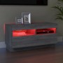 TV-Schrank mit LED-Leuchten Sonomagrau 80x35x40 cm von , TV-Möbel - Ref: Foro24-815724, Preis: 54,81 €, Rabatt: %