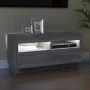 TV cabinet with LED lights Sonoma gray 80x35x40 cm by , TV Furniture - Ref: Foro24-815724, Price: 53,34 €, Discount: %