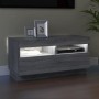 TV-Schrank mit LED-Leuchten Sonomagrau 80x35x40 cm von , TV-Möbel - Ref: Foro24-815724, Preis: 54,81 €, Rabatt: %
