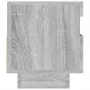 TV cabinet with LED lights Sonoma gray 80x35x40 cm by , TV Furniture - Ref: Foro24-815724, Price: 53,34 €, Discount: %