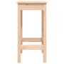 Hohe Hocker 2 Stück aus massivem Kiefernholz 40x40x78 cm von , Essstühle - Ref: Foro24-822137, Preis: 108,34 €, Rabatt: %