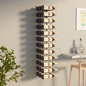 Wandweinregal für 36 weiße Eisenflaschen von , Weinregale - Ref: Foro24-340887, Preis: 60,61 €, Rabatt: %