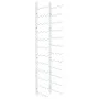 Wall wine rack for 36 white iron bottles by , Wine racks - Ref: Foro24-340887, Price: 59,46 €, Discount: %