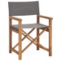 Regiestühle, 2 Stück, massives graues Teakholz von , Gartenstühle - Ref: Foro24-3143629, Preis: 278,20 €, Rabatt: %