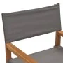 Sillas de director 2 uds madera maciza de teca gris de , Sillas de jardín - Ref: Foro24-3143629, Precio: 270,76 €, Descuento: %