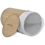 Natürlicher runder Wäschekorb aus Bambus von vidaXL, Wäschekörbe - Ref: Foro24-242723, Preis: 25,58 €, Rabatt: %