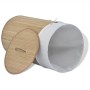 Natürlicher runder Wäschekorb aus Bambus von vidaXL, Wäschekörbe - Ref: Foro24-242723, Preis: 26,05 €, Rabatt: %