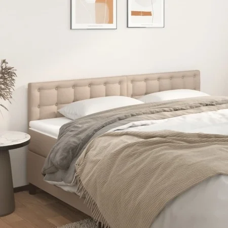 Headboards 2 units cappuccino synthetic leather 80x5x78/88 cm by , Headboards and footboards - Ref: Foro24-346489, Price: 63,...