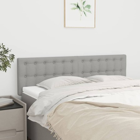Kopfteile 2 Einheiten hellgrauer Stoff 72x5x78/88 cm von , Kopf- und Fußteile - Ref: Foro24-346456, Preis: 59,07 €, Rabatt: %
