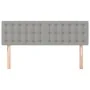 Cabeceros 2 unidades tela gris claro 72x5x78/88 cm de , Cabeceros y pies de cama - Ref: Foro24-346456, Precio: 56,35 €, Descu...