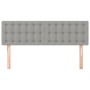 Kopfteile 2 Einheiten hellgrauer Stoff 72x5x78/88 cm von , Kopf- und Fußteile - Ref: Foro24-346456, Preis: 59,07 €, Rabatt: %