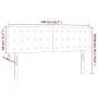 Cabeceros 2 unidades tela gris claro 72x5x78/88 cm de , Cabeceros y pies de cama - Ref: Foro24-346456, Precio: 56,35 €, Descu...