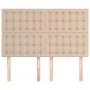 Cabeceros 4 unidades cuero sintético capuchino 72x5x78/88 cm de , Cabeceros y pies de cama - Ref: Foro24-3116427, Precio: 122...
