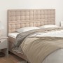 Kopfteile 4 Einheiten Cappuccino-Kunstleder 80x5x78/88 cm von , Kopf- und Fußteile - Ref: Foro24-3116433, Preis: 119,44 €, Ra...