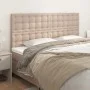 Kopfteile 4 Einheiten Cappuccino-Kunstleder 80x5x78/88 cm von , Kopf- und Fußteile - Ref: Foro24-3116433, Preis: 117,39 €, Ra...