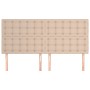 Kopfteile 4 Einheiten Cappuccino-Kunstleder 80x5x78/88 cm von , Kopf- und Fußteile - Ref: Foro24-3116433, Preis: 119,44 €, Ra...