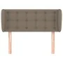 Cabecero de tela gris taupe 93x23x78/88 cm de , Cabeceros y pies de cama - Ref: Foro24-3117564, Precio: 53,40 €, Descuento: %