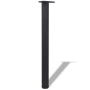 Table legs adjustable in 4 heights black 710 mm by vidaXL, Table legs - Ref: Foro24-242148, Price: 42,70 €, Discount: %