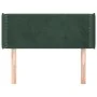 Kopfteil aus dunkelgrünem Samt, 83 x 16 x 78/88 cm von , Kopf- und Fußteile - Ref: Foro24-3118661, Preis: 40,67 €, Rabatt: %