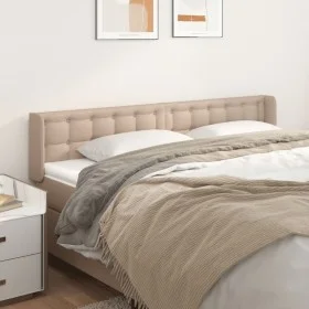 Cappuccino synthetic leather headboard 163x16x78/88 cm by , Headboards and footboards - Ref: Foro24-3118869, Price: 73,48 €, ...
