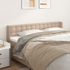 Kopfteil aus Cappuccino-Kunstleder, 163 x 16 x 78/88 cm von , Kopf- und Fußteile - Ref: Foro24-3118869, Preis: 74,71 €, Rabat...