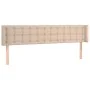 Kopfteil aus Cappuccino-Kunstleder, 163 x 16 x 78/88 cm von , Kopf- und Fußteile - Ref: Foro24-3118869, Preis: 73,45 €, Rabat...
