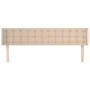 Kopfteil aus Cappuccino-Kunstleder, 163 x 16 x 78/88 cm von , Kopf- und Fußteile - Ref: Foro24-3118869, Preis: 73,45 €, Rabat...
