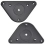 Table legs adjustable in 4 heights black 710 mm by vidaXL, Table legs - Ref: Foro24-242148, Price: 42,70 €, Discount: %