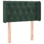 Dark green velvet headboard 83x16x78/88 cm by , Headboards and footboards - Ref: Foro24-3119137, Price: 57,05 €, Discount: %