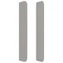 Headboard with light gray fabric ears 147x16x118/128 cm by , Headboards and footboards - Ref: Foro24-3120012, Price: 115,28 €...
