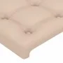 Cappuccino synthetic leather headboard bed frame 80x200cm by , Beds and slatted bases - Ref: Foro24-3125542, Price: 139,56 €,...