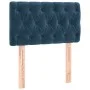 Box spring bed with dark blue velvet mattress 80x200 cm by , Beds and slatted bases - Ref: Foro24-3127641, Price: 277,31 €, D...