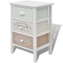 French style storage cabinet with 3 wooden drawers by vidaXL, Lockers and storage cabinets - Ref: Foro24-242876, Price: 93,67...