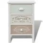 French style storage cabinet with 3 wooden drawers by vidaXL, Lockers and storage cabinets - Ref: Foro24-242876, Price: 85,16...