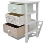 French style storage cabinet with 3 wooden drawers by vidaXL, Lockers and storage cabinets - Ref: Foro24-242876, Price: 93,67...