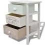 French style storage cabinet with 3 wooden drawers by vidaXL, Lockers and storage cabinets - Ref: Foro24-242876, Price: 85,16...