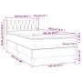 Boxspringbett mit dunkelgrüner Samtmatratze 100x200 cm von , Betten und Lattenroste - Ref: Foro24-3131126, Preis: 340,94 €, R...