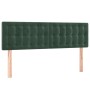 Boxspringbett mit dunkelgrüner Samtmatratze 140x190 cm von , Betten und Lattenroste - Ref: Foro24-3131198, Preis: 464,60 €, R...