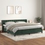 Boxspringbett mit dunkelgrüner Samtmatratze 200x200 cm von , Betten und Lattenroste - Ref: Foro24-3131222, Preis: 617,37 €, R...
